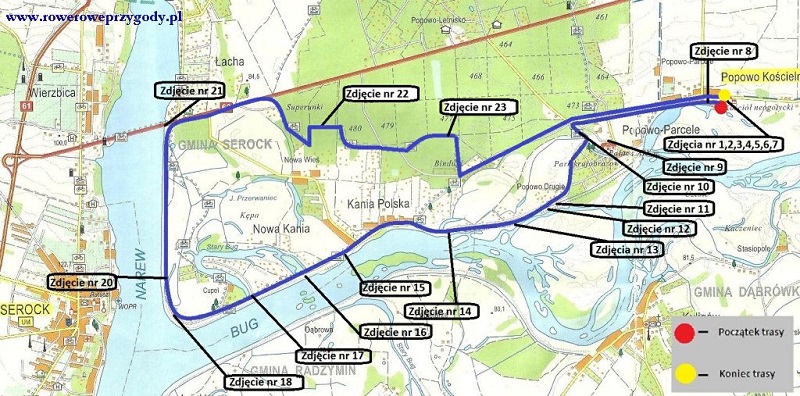 Wycieczka_19 Puszcza Biała  MAPA