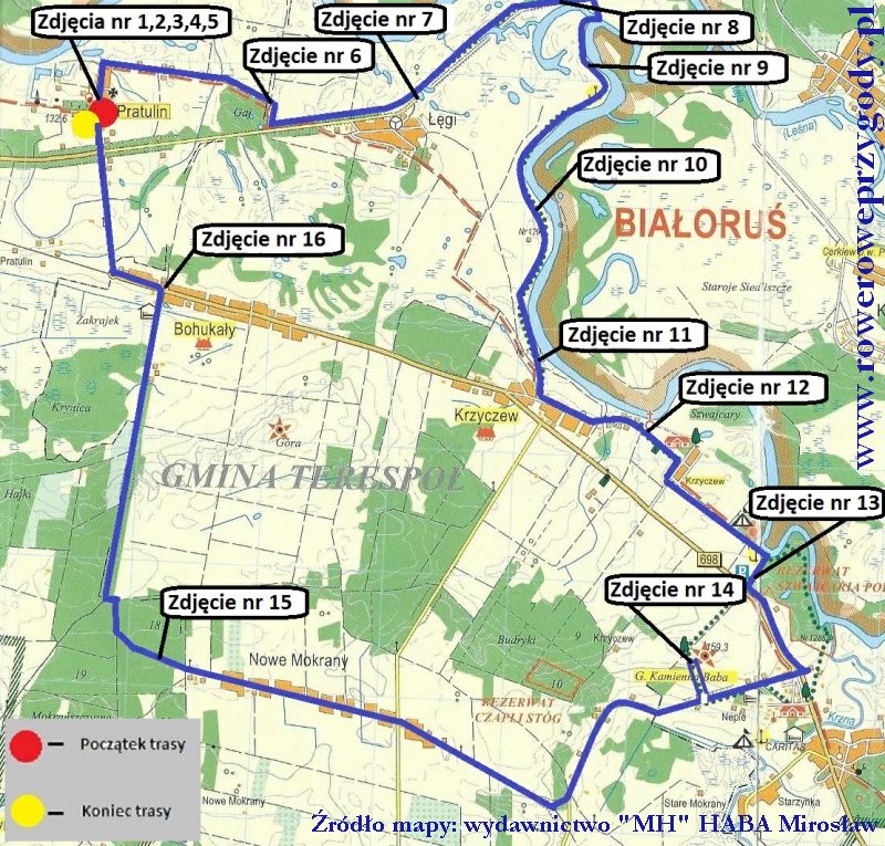 Mapa Wycieczka 41 _ 1