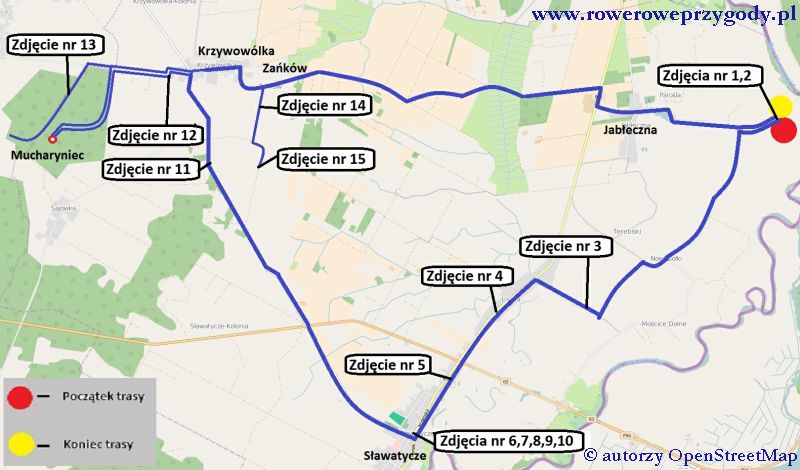 Mapa Wycieczka 48