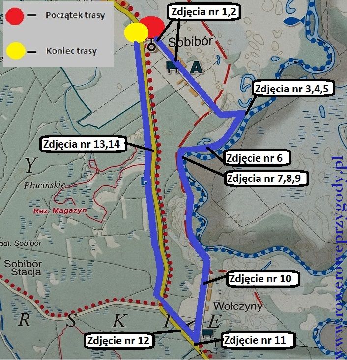 Wycieczka 52 mapa